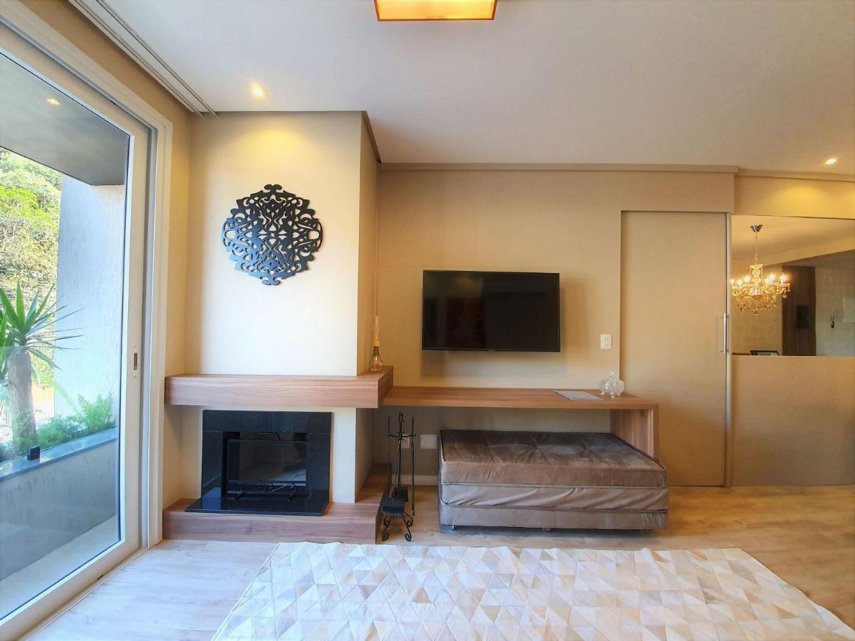 Apto Luxo 800M R. Coberta | 2 Suites | Mobiliado Gramado Exterior photo