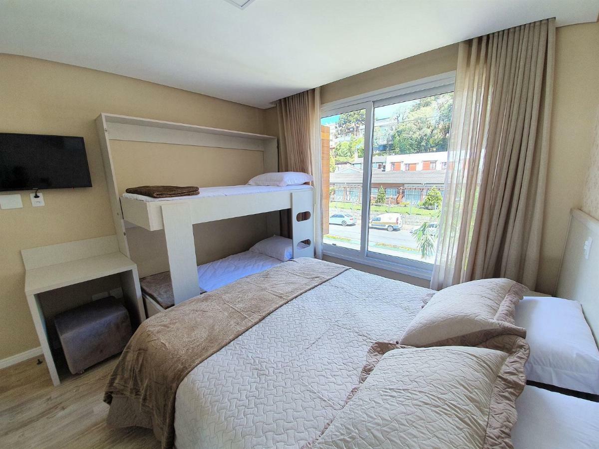 Apto Luxo 800M R. Coberta | 2 Suites | Mobiliado Gramado Exterior photo